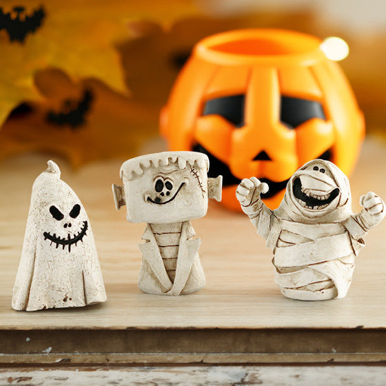 Halloween-Kürbiskopf-Geisterdekoration