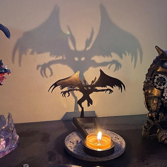 Gruseliges Halloween-Schattendekor