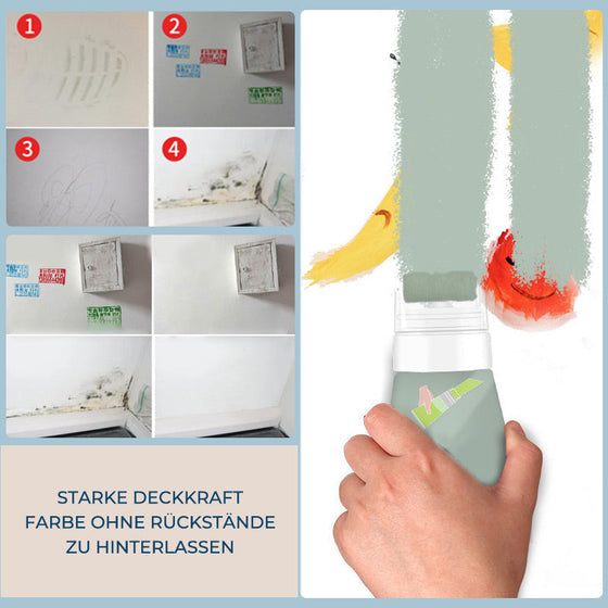 Kleine rollende Latexfarbe für die Wand
