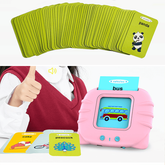 Englisch sprechende Flashcards Lautsprecher für Kleinkinder