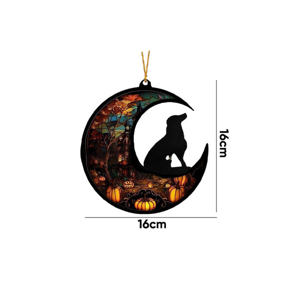 Tier auf dem Mondornament