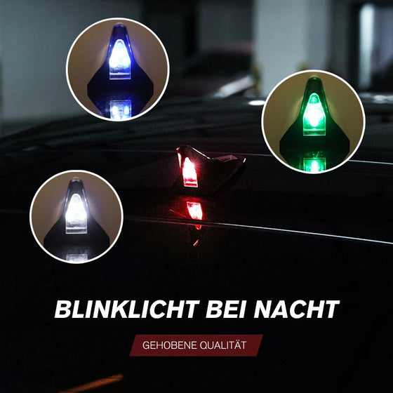Shark Fin Solarwarnlicht für Auto