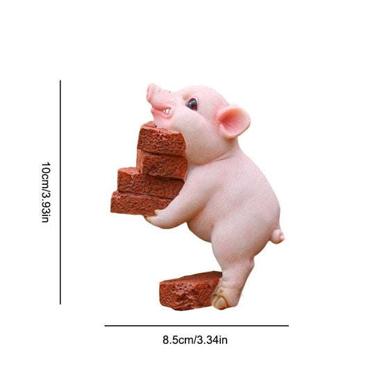 Niedliche Schwein-Verzierung