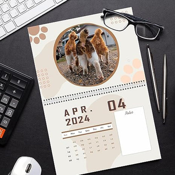 Lustigster Kalender des Jahrhunderts | „Künstlerischer Ausdruck“ pelziger Freunde