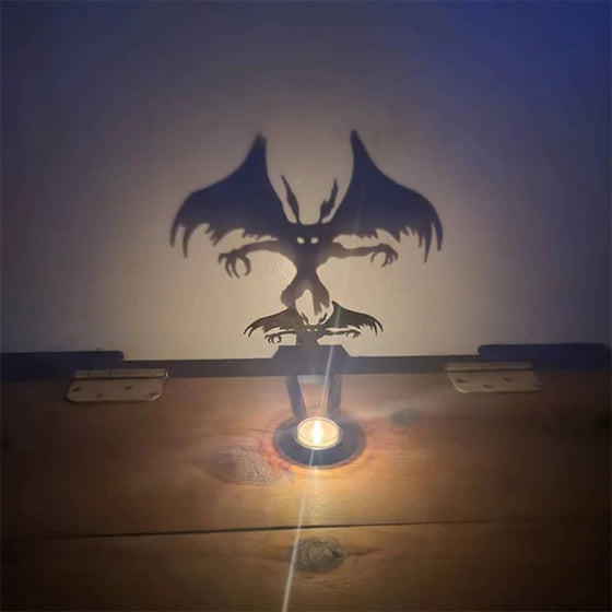 Gruseliges Halloween-Schattendekor