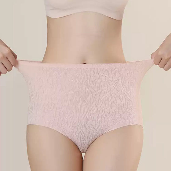 Nahtlos nackte Damenunterwäsche mit hoher Taille
