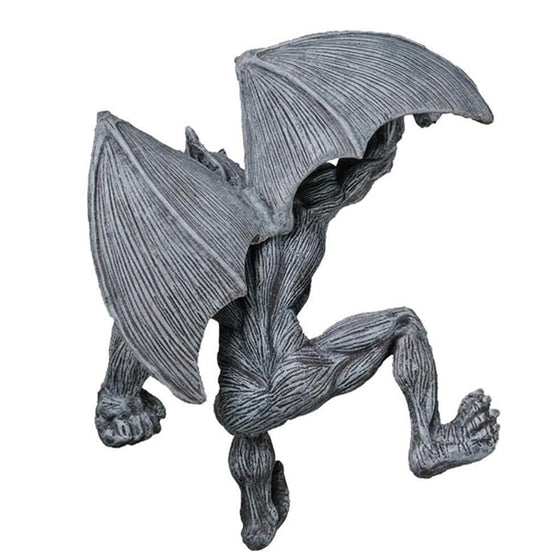 Drachengeflügelter Gargoyle-Zaunaufhänger