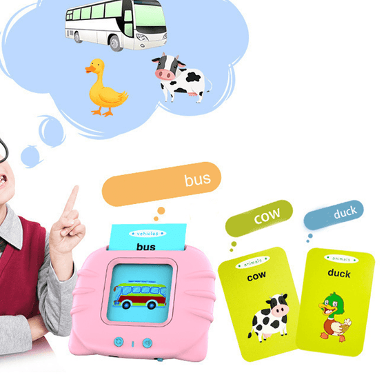 Englisch sprechende Flashcards Lautsprecher für Kleinkinder