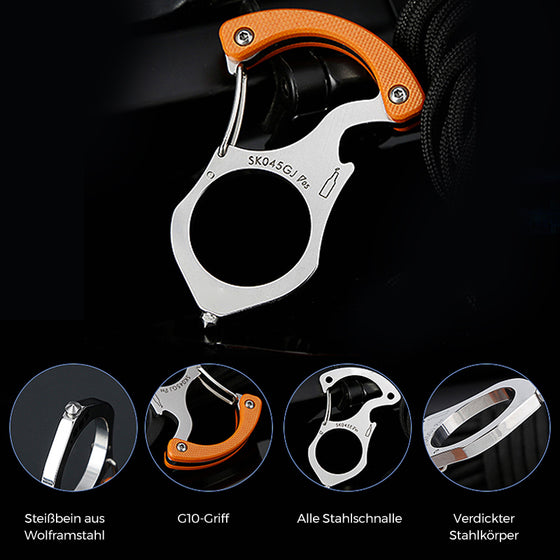 Einzelner Fingerring Schlüsselanhänger