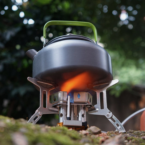 Windfester Gaskocher fürs Camping