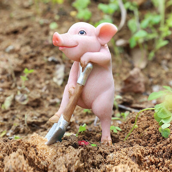 Niedliche Schwein-Verzierung