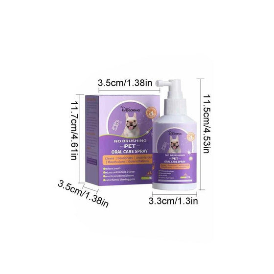 Hunde- und Katzenzahnreinigungsspray