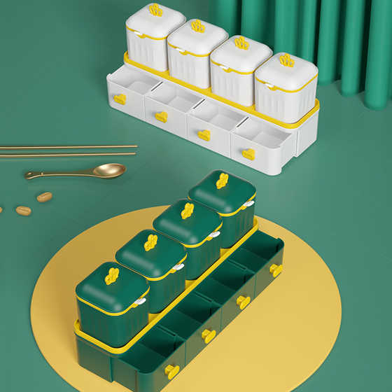 Doppellagiges Gewürzbox-Set