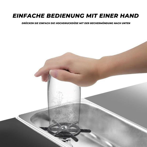 Schnelle Becherspülung
