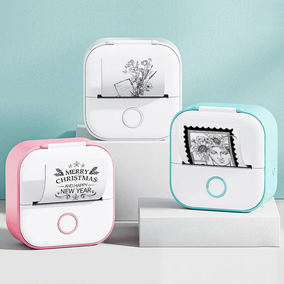 Tragbarer Mini-Bluetooth-Drucker