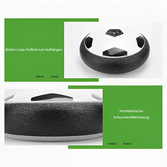 Hallenfußball mit LED-Leuchten