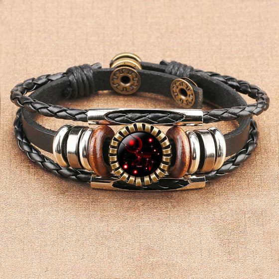 Sternzeichen-Zeitstein-Armband