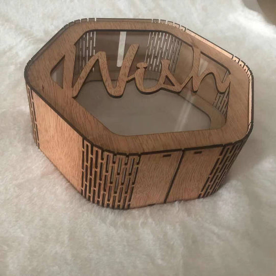 Personalisierte Hochzeitskarten-Box