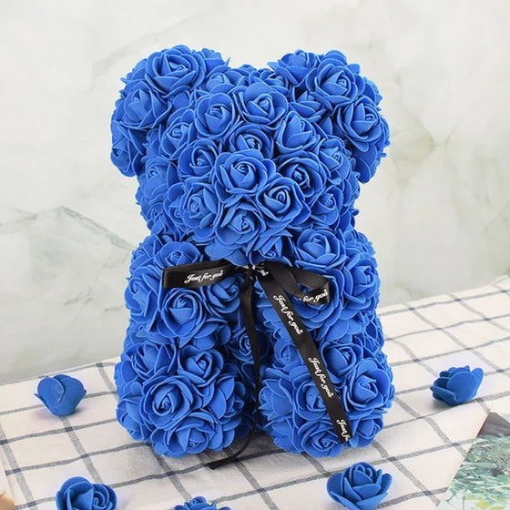 Wunderschönes Geschenk zum Valentinstag - ewiger Roser-Bär
