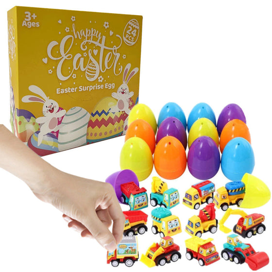 Ostereierfüller mit Pull Back Cars Toy