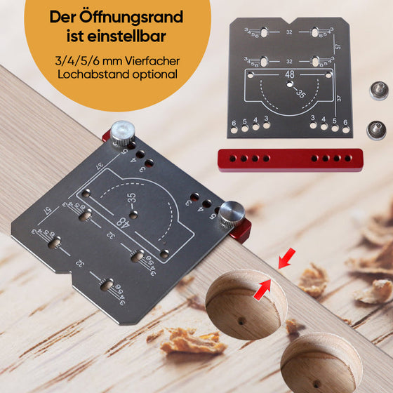 35mm Scharnier Scharnierschablone Bohrer Locator