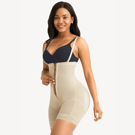 Fester Bauch-Kompressions-Bodysuit-Former mit Po-Heber