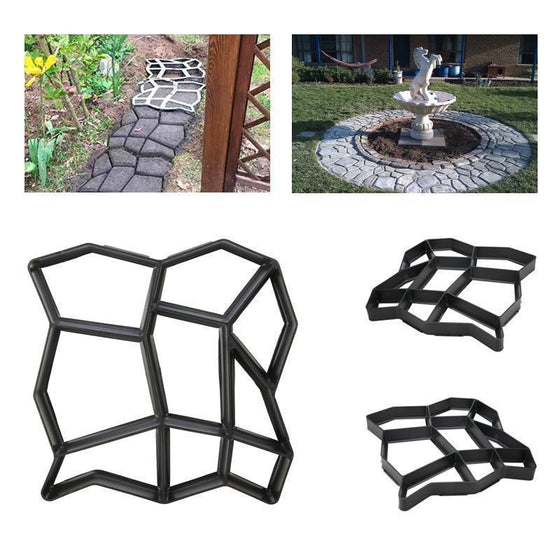 DIY Pflastern Form（36 x 36cm/45x 40cm）