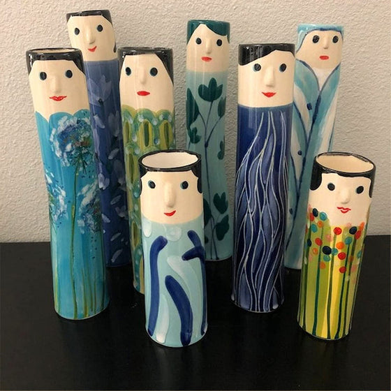 Knospenvasen der Frühlingsfamilie