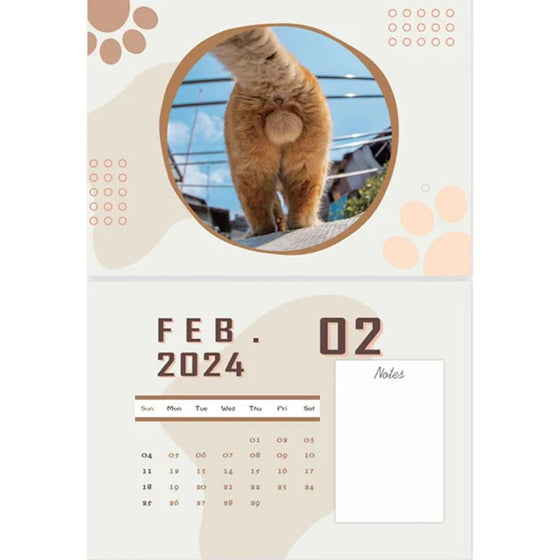 Lustigster Kalender des Jahrhunderts | „Künstlerischer Ausdruck“ pelziger Freunde
