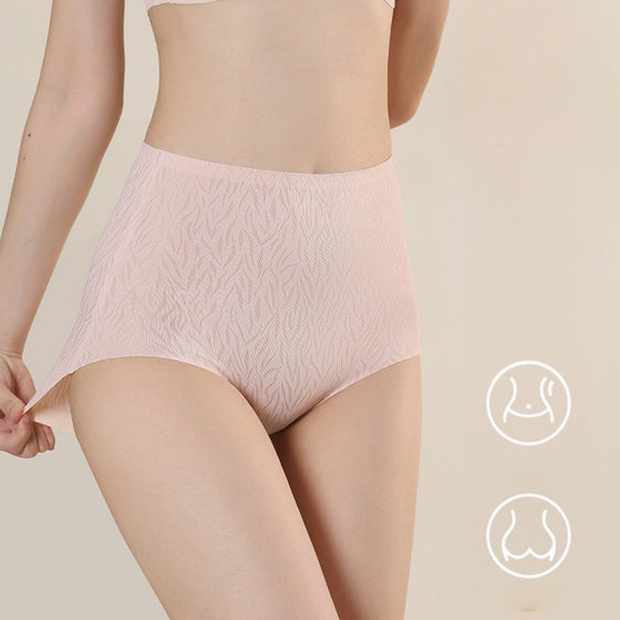 Nahtlos nackte Damenunterwäsche mit hoher Taille