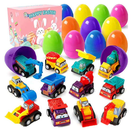 Ostereierfüller mit Pull Back Cars Toy