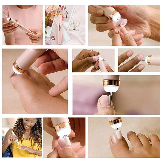 Elektrisches professionelles Maniküre-Nagelmaschinen-Set