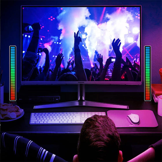 Kabellose Soundaktivierte RGB-Lichtleiste