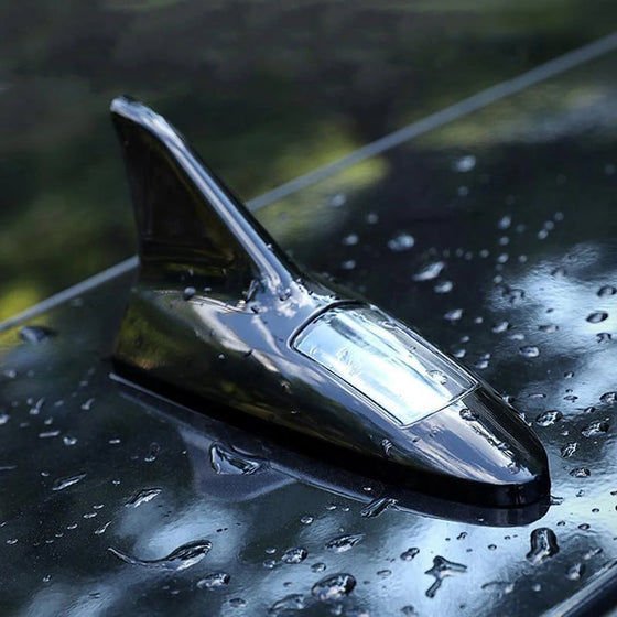 Shark Fin Solarwarnlicht für Auto