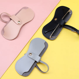 Sonnenbrillentasche aus weichem Leder