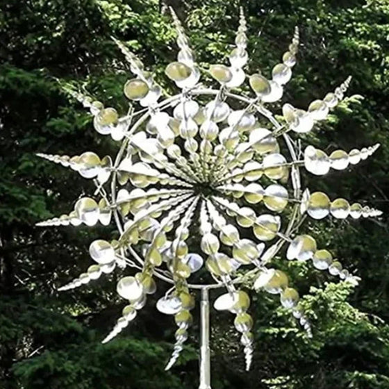 Garden Magic Kinetische Windmühle aus Metall