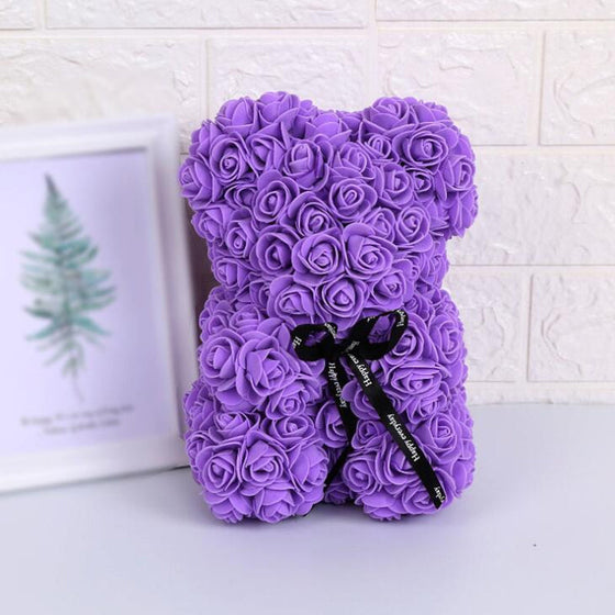Wunderschönes Geschenk zum Valentinstag - ewiger Roser-Bär