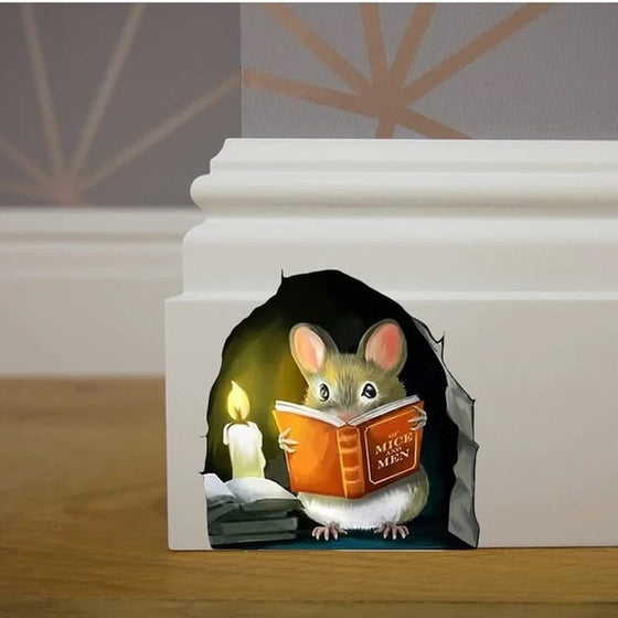 Maus Wandtattoo Aufkleber