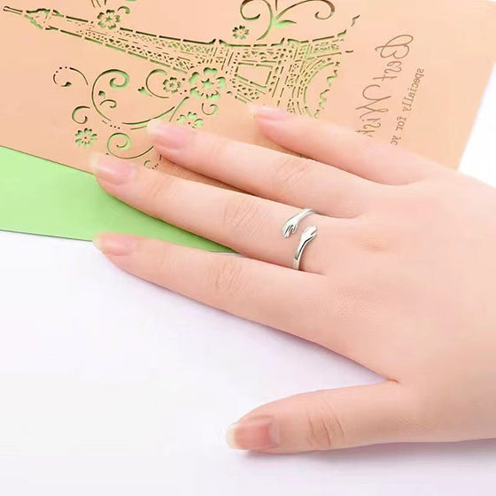 Bestes geschenk - umarmungsring