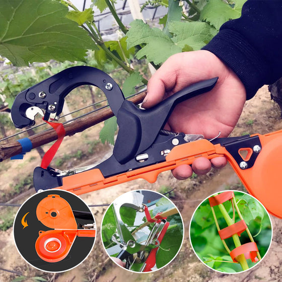 Bindemaschine für Gartenpflanzen