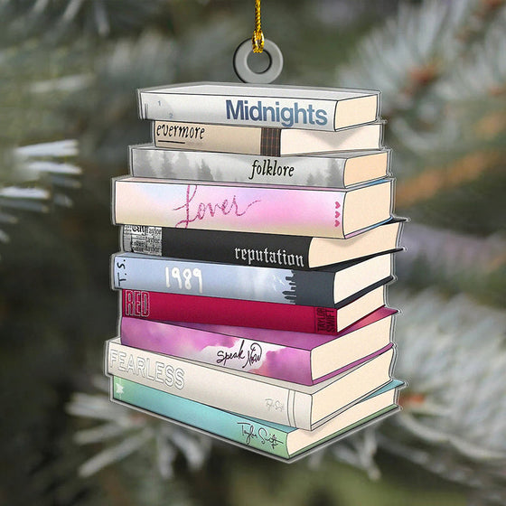 Taylor-Alben als Bücherschmuck