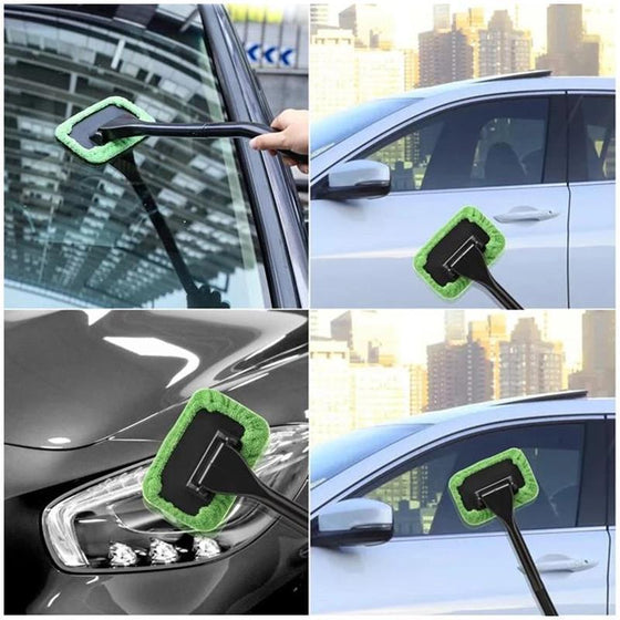 Mikrofaser-Autofensterreiniger