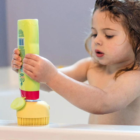 Weiche Silikon-Bademassagebürste