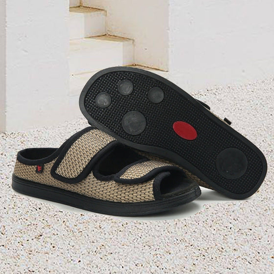 Breite Diabetikerschuhe für geschwollene Füße