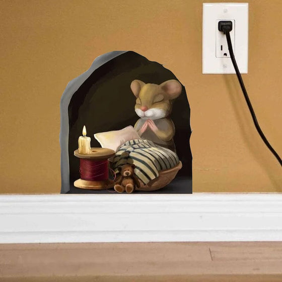 Maus Wandtattoo Aufkleber