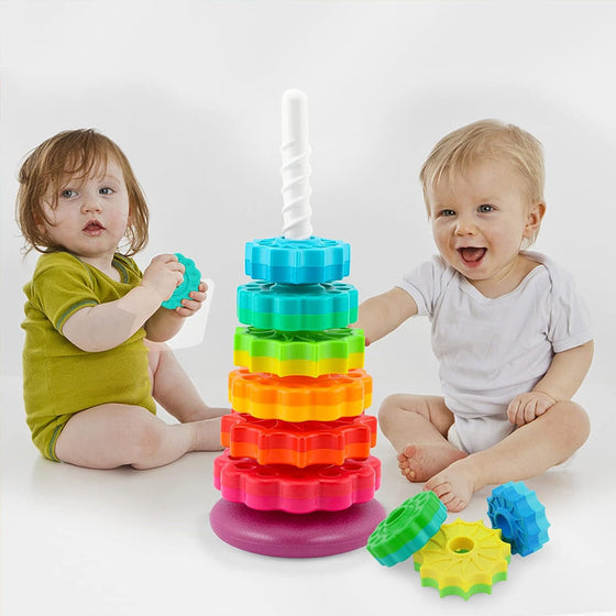 Regenbogen Rotierendes Spielzeug
