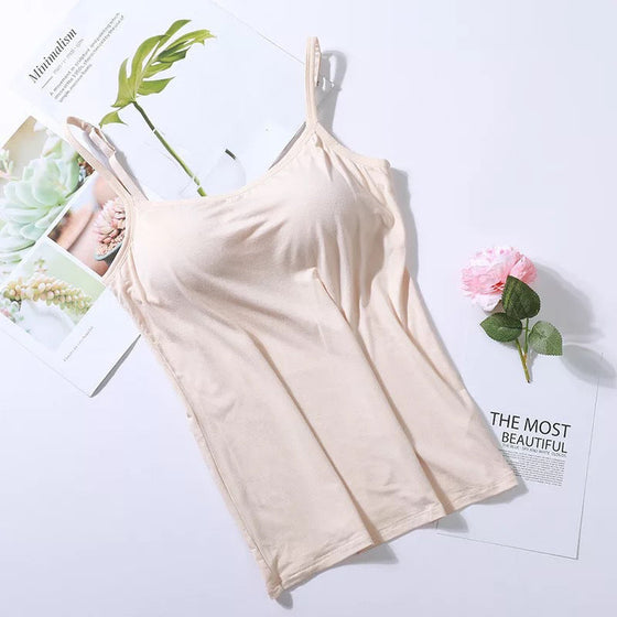 Tanktop mit integriertem BH