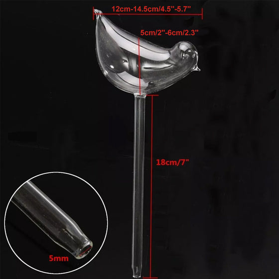 Bewässerungsgerät aus Glas