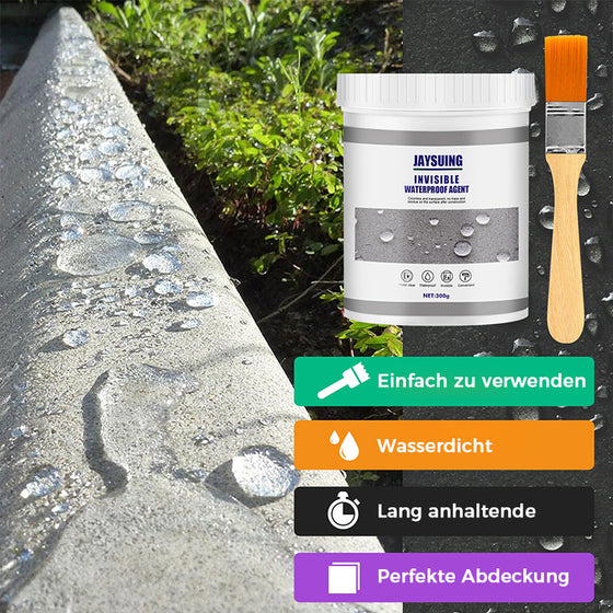 Transparenter wasserdichter Beschichtungsmittel