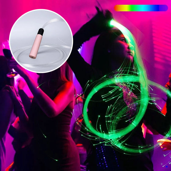 Wiederaufladbare LED-Lichtpeitsche